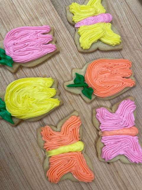 Cut Out Cookies - Tulip and Butterfly