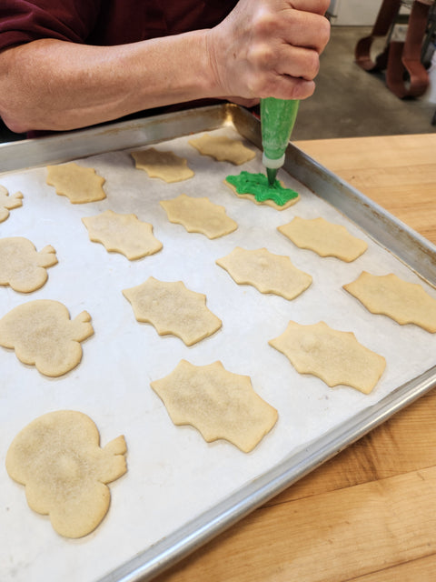 Christmas cutouts 12 cookies assorted