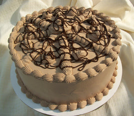 Cake - 6 inch - chocolate frosting (minimum 5 days notice)