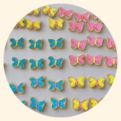 Cut Out Cookies -  Mini Butterfly -  2 dozen per set