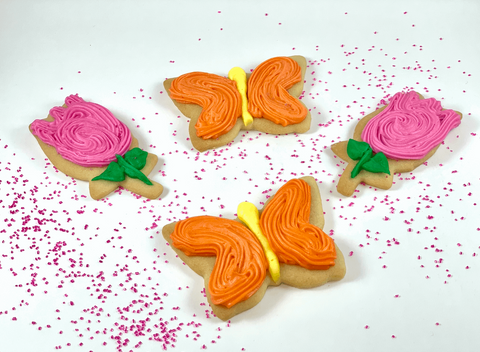 Cut Out Cookies - Tulip and Butterfly