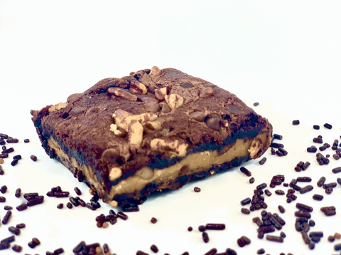 Brownie - Turtle Brownie with walnuts and caramel - Linda's Kitchen