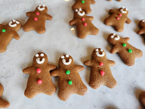 Cookies - Gingerbread Men- Mini's -  2 dozen per set