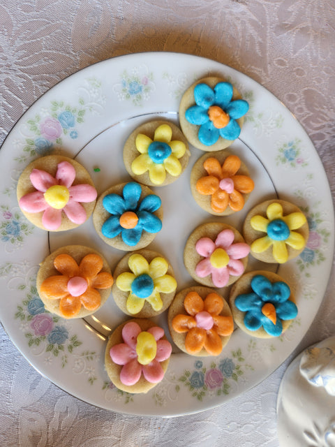 Cut Out Cookies -  Mini Daisies -  2 dozen per set