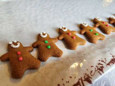 Cookies - Gingerbread Men- Mini's -  2 dozen per set