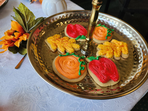 Cut Out Cookies - Fall Leaves Pumpkins and Apples