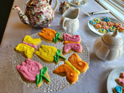 Cut Out Cookies - Tulip and Butterfly